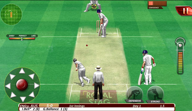 samsung pro cricket game